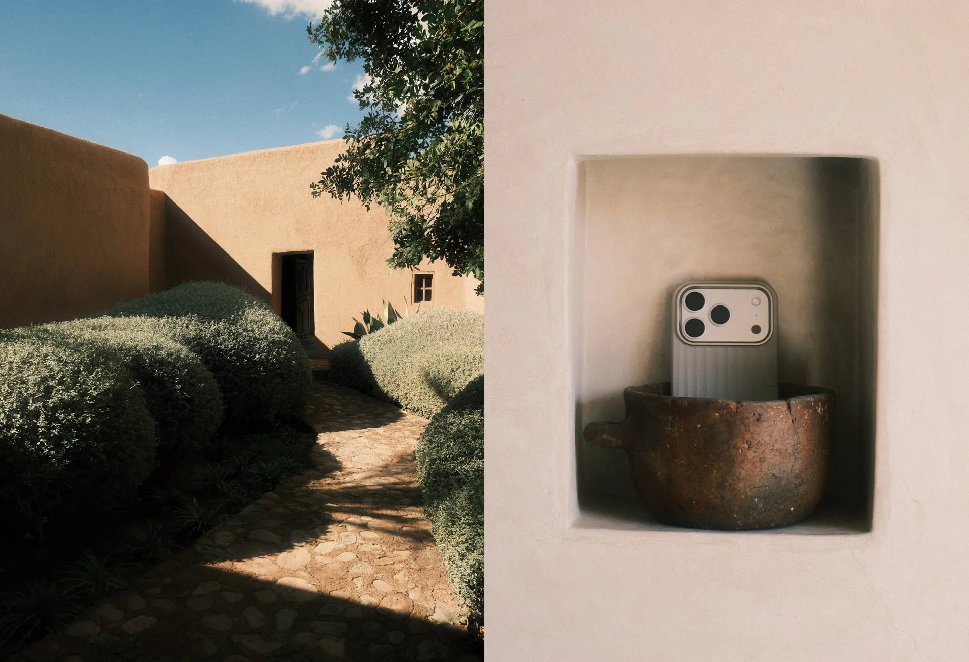 Nudient phone case eCommerce homepage