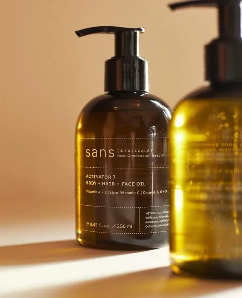 Sans Ceuticals natural skincare Shopify store